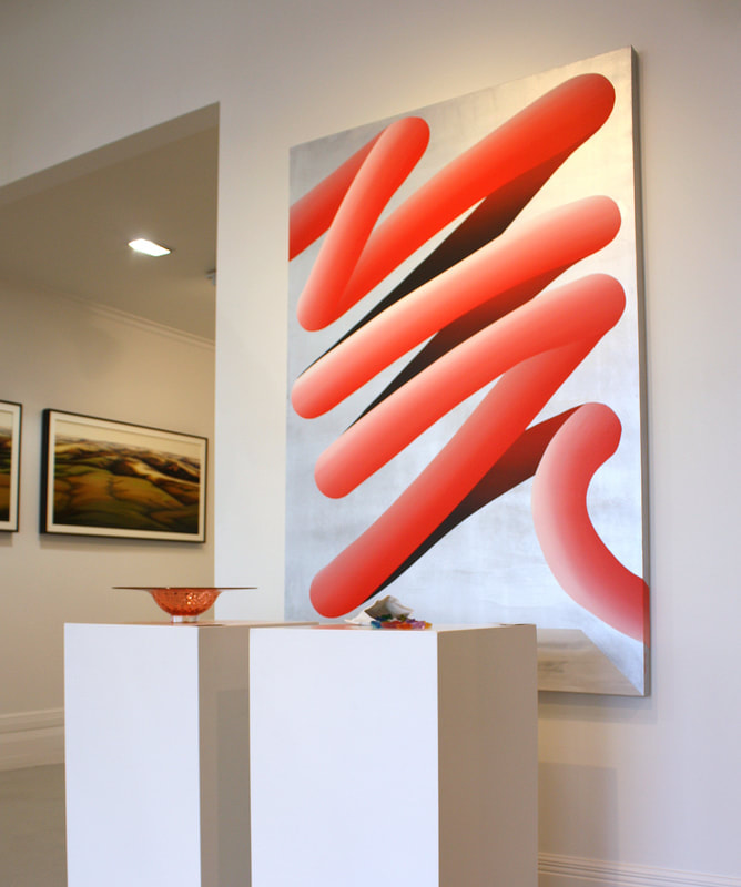 Cam Edward, "Big Red", In Situ at Black Door Gallery