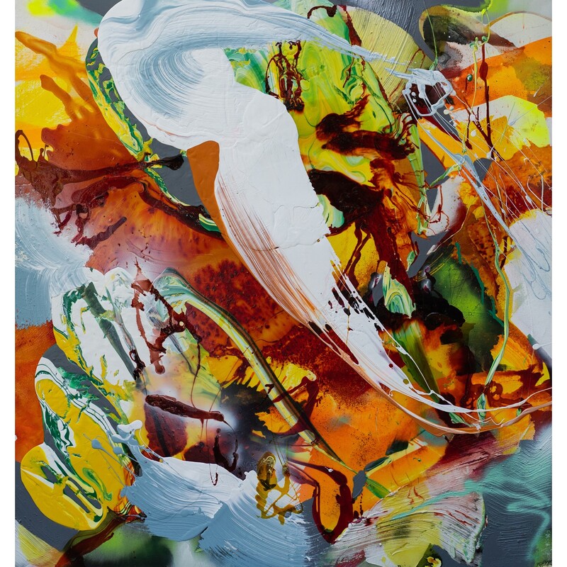 Cristina Popovici, "Euphoria II", Mixed Media on Canvas, 1700 x 1600mm, 2023