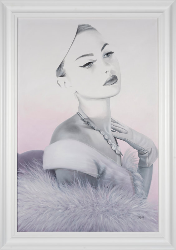 Ingrid Boot- "Breathe", Oil on Canvas (Framed), 730 x 1030mm, 2022