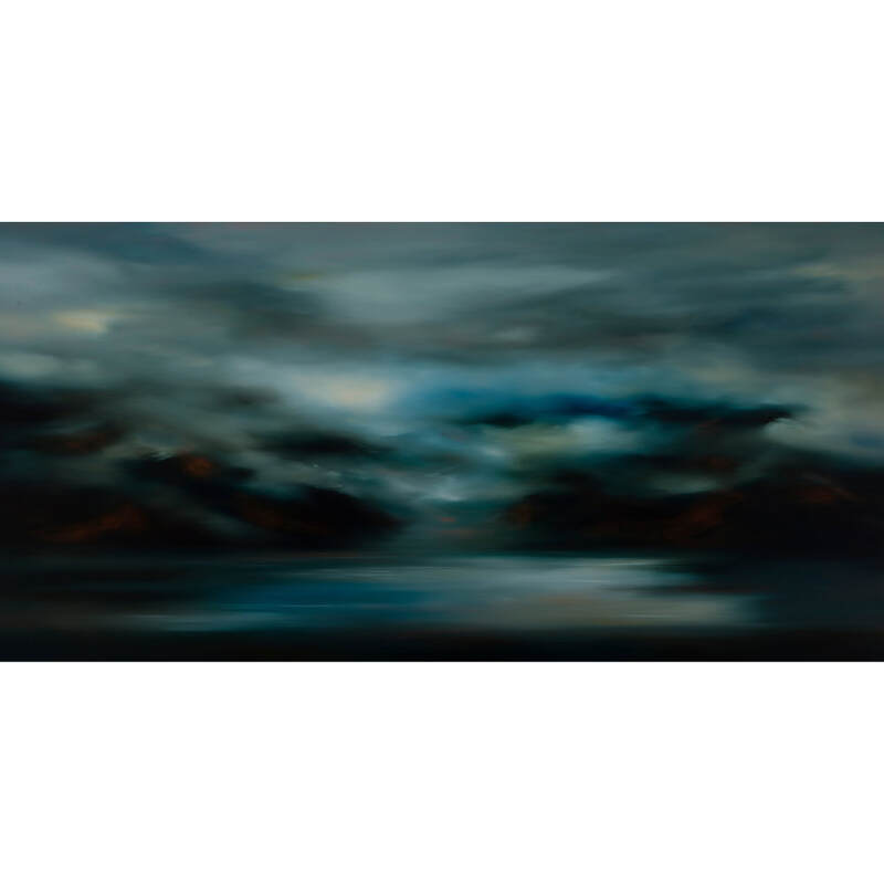 Jane Blackmore, "Symphony", Oil on Canvas, ​1600 x 800mm, 2023