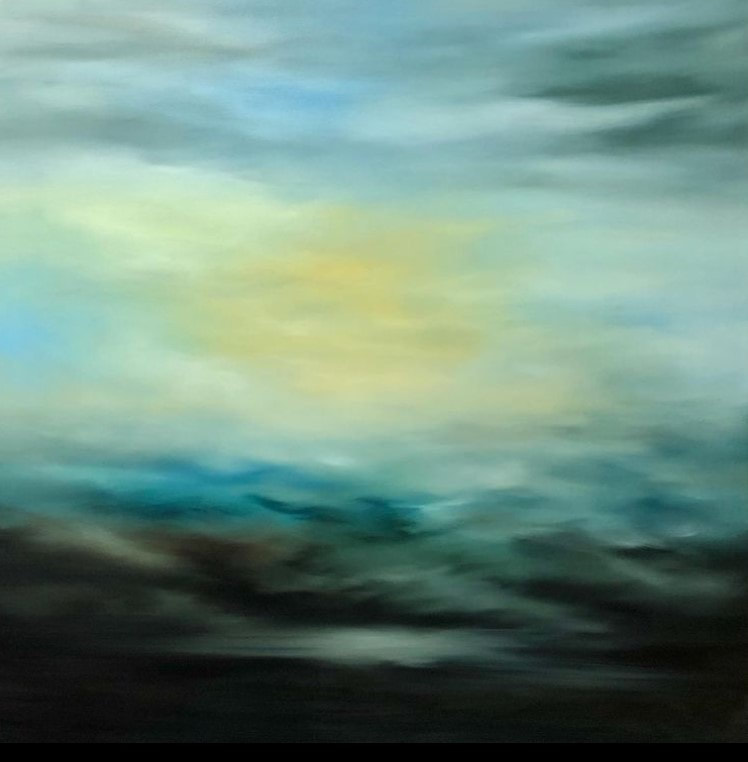 Jane Blackmore- "Revered", Oil on Canvas, 1250 x 1250mm, 2022