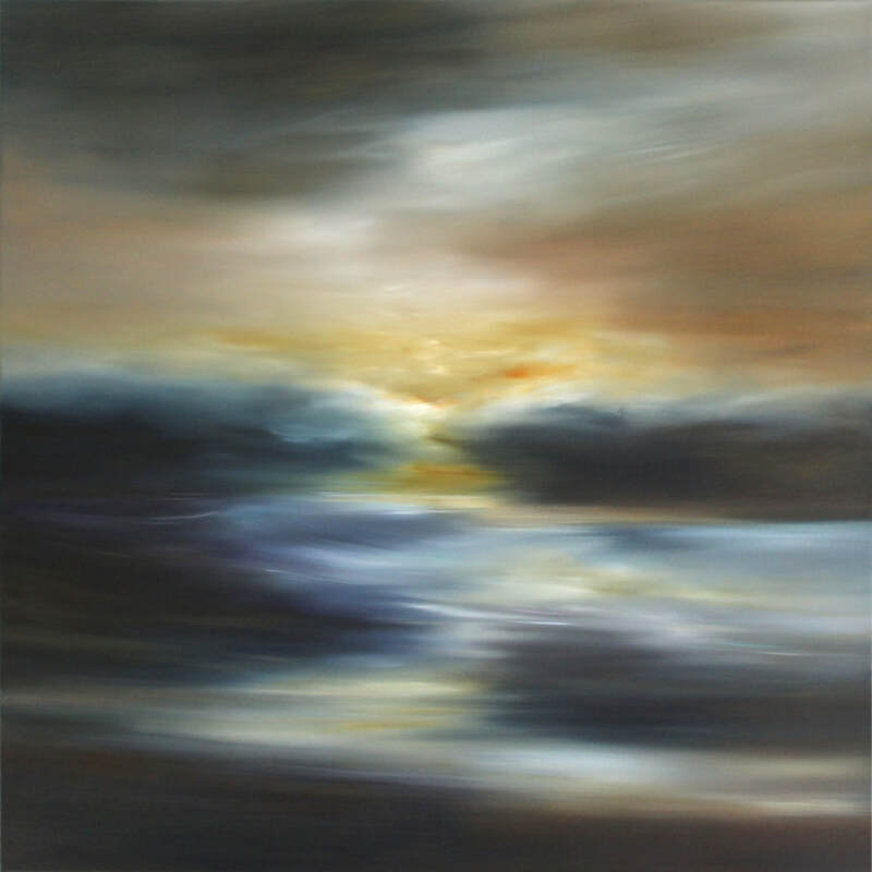 Jane Blackmore, "The Golden Hour", Oil on Canvas, 1250 x 1250mm, 2024