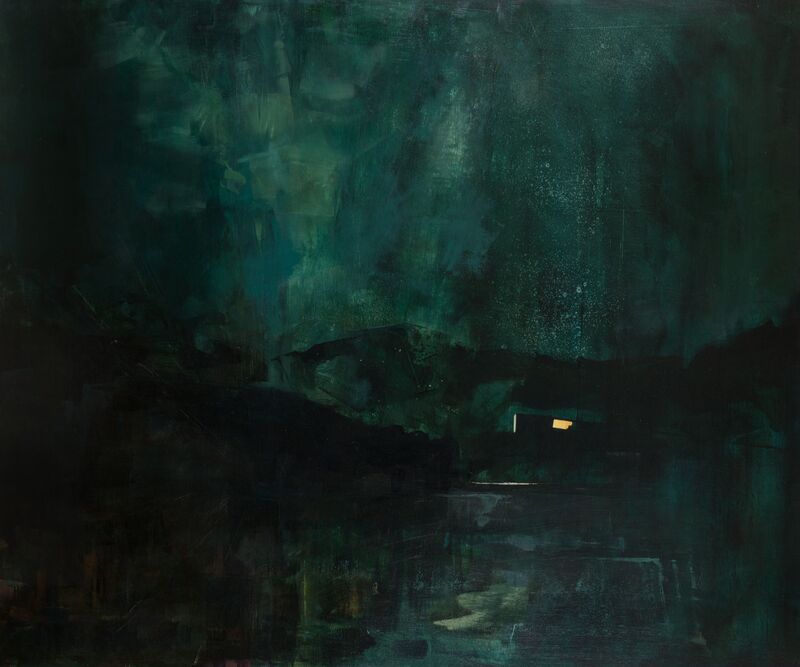 Jennie De Groot, "Constellations and Conversations", Oil on Board, 1200 x 1000mm, 2020