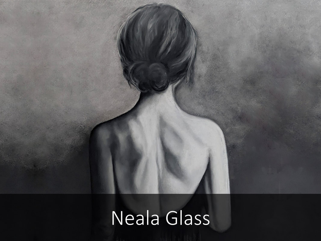 Neala Glass Paintings Available at Black Door Gallery | Buy New Zealand ArtPicture