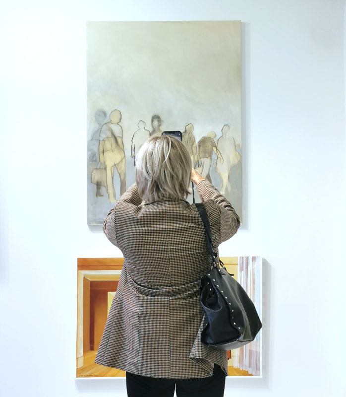 Odelle Morshuis, "Travellers", In Situ at Black Door Gallery