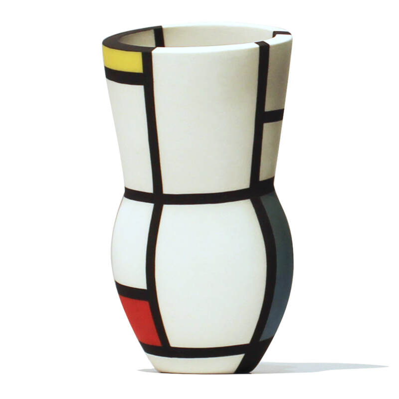 Alice Rose, "Mondrian", Ceramic, 195mm Height, 2023