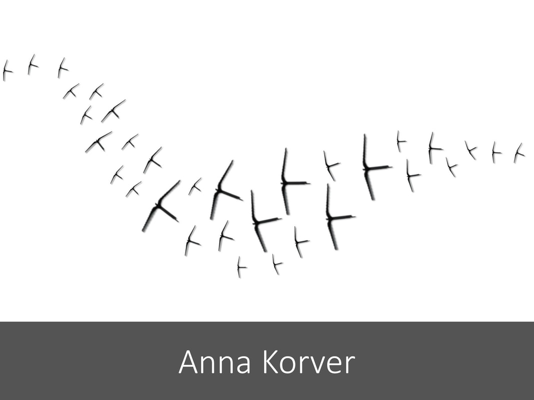 Buy and View work by Anna Korver- Birds Flying on Wall SculpturesPicture