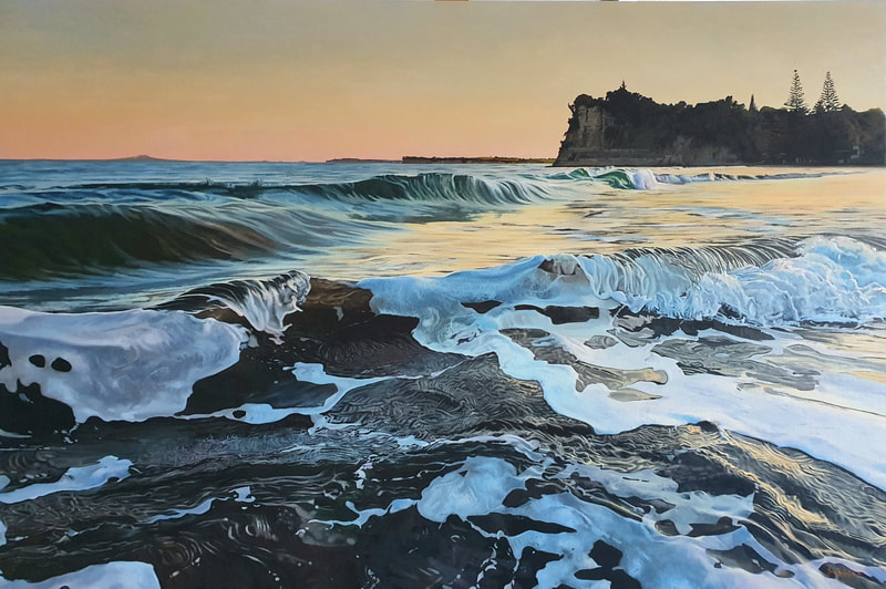 James Ballantyne- "Song- Arkles Bay - Auckland", 40 x 60 inches