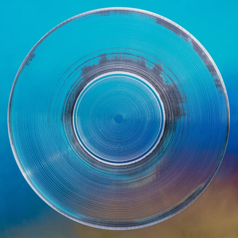 Che Rogers- "Big Blue", Acrylic on Acm 
1220 x 1220mm, 2019