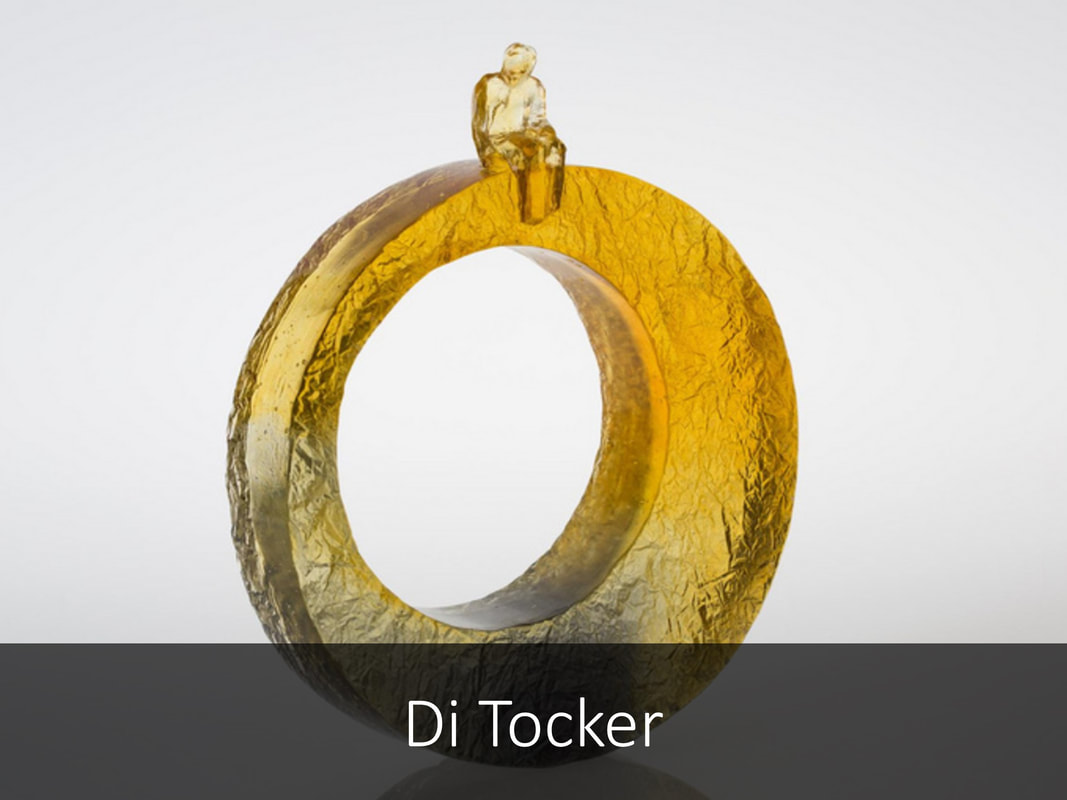 Di Tocker Glass Art- Buy New Zealand Glass Artwork- Black Door GalleryPicture