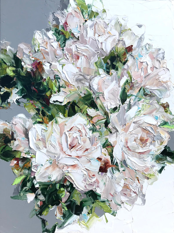 Diana Peel- "Resonant- Series 3", Oil on Canvas, 950 x 1220mm, 2022