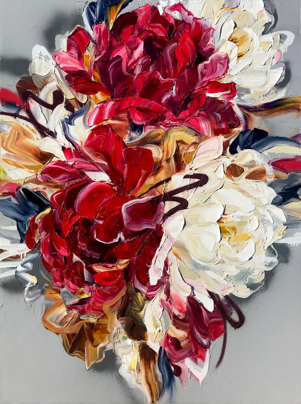 Diana Peel- "Barocco", Oil on Canvas, 900 x 1220mm, 2021
