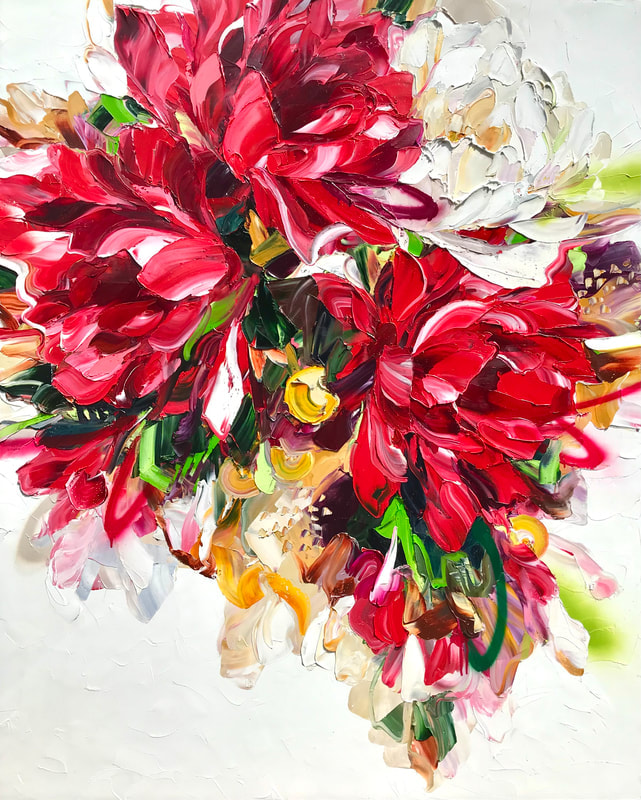 Diana Peel- "XOXO", Oil on Canvas, 1230 x 1520mm, 2021