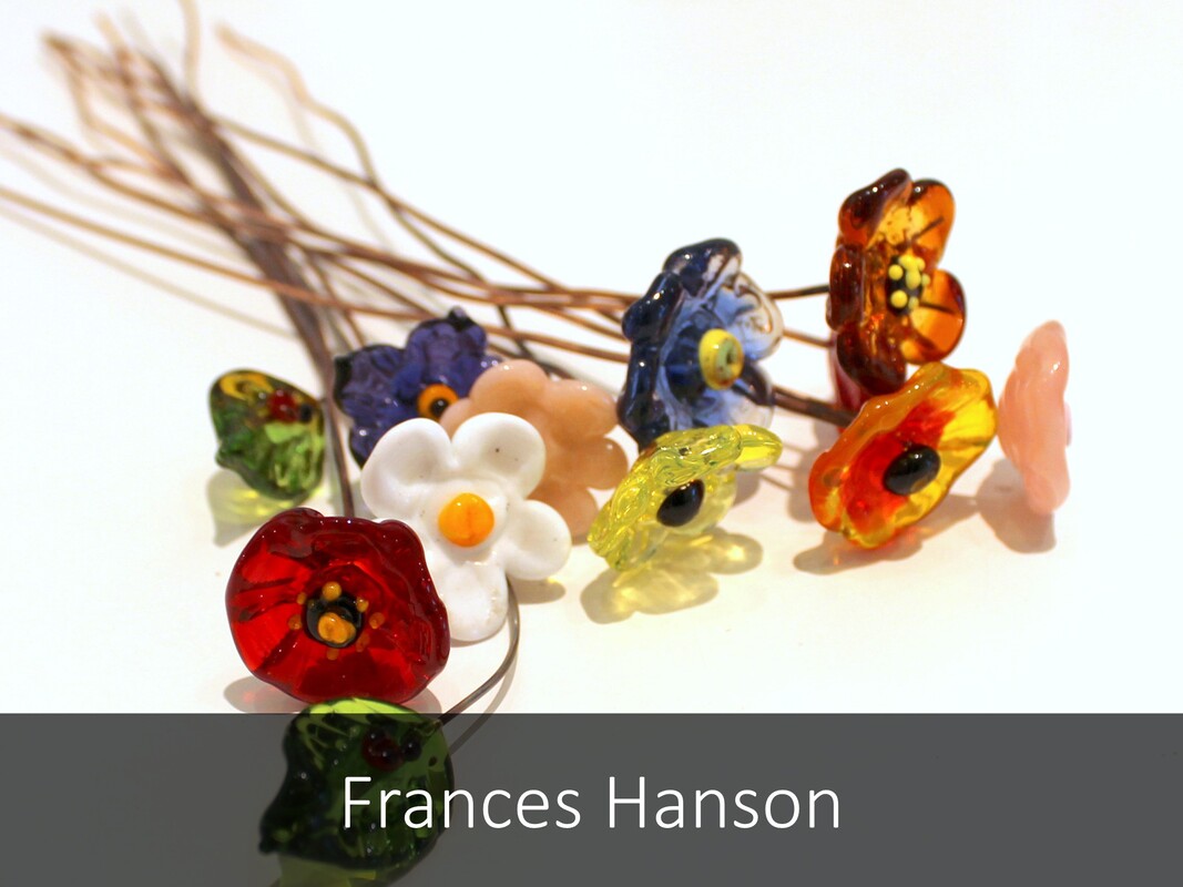 Buy Glass Flowers, Individual Glass Stems by Frances Hanson