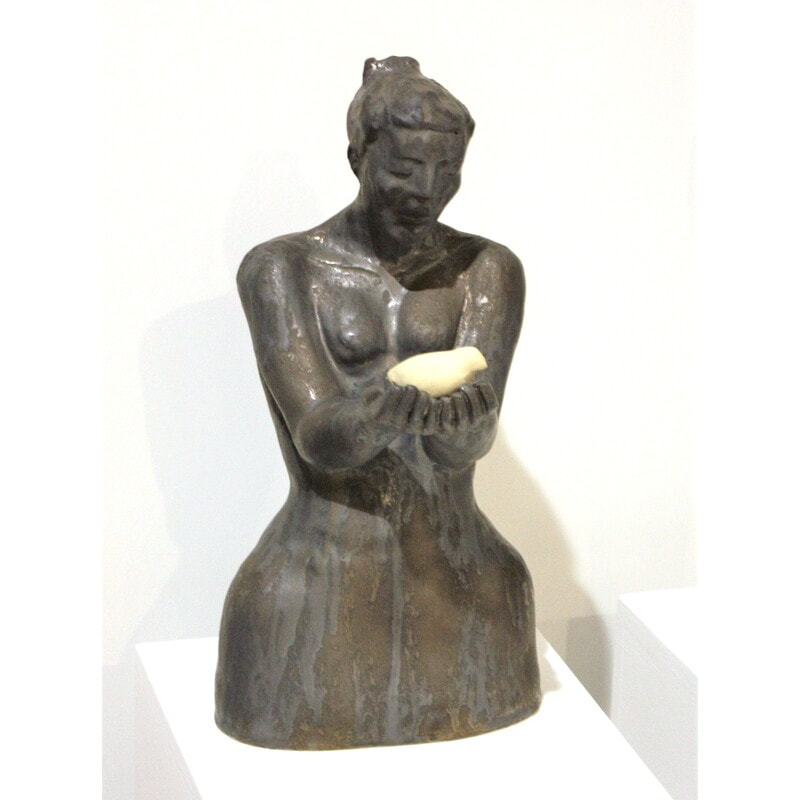Mariska De Jager- "Harmony", Ceramic Sculpture, 390mm H, 2022, SOLD