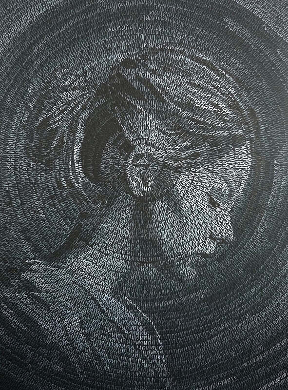 Harry Moores- “Adele”, Acrylic on Canvas, 2000 x 1500mm, 2022