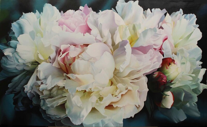 Lynley Brownridge- "Illumination", Oil on Canvas, 915 x 1525mm