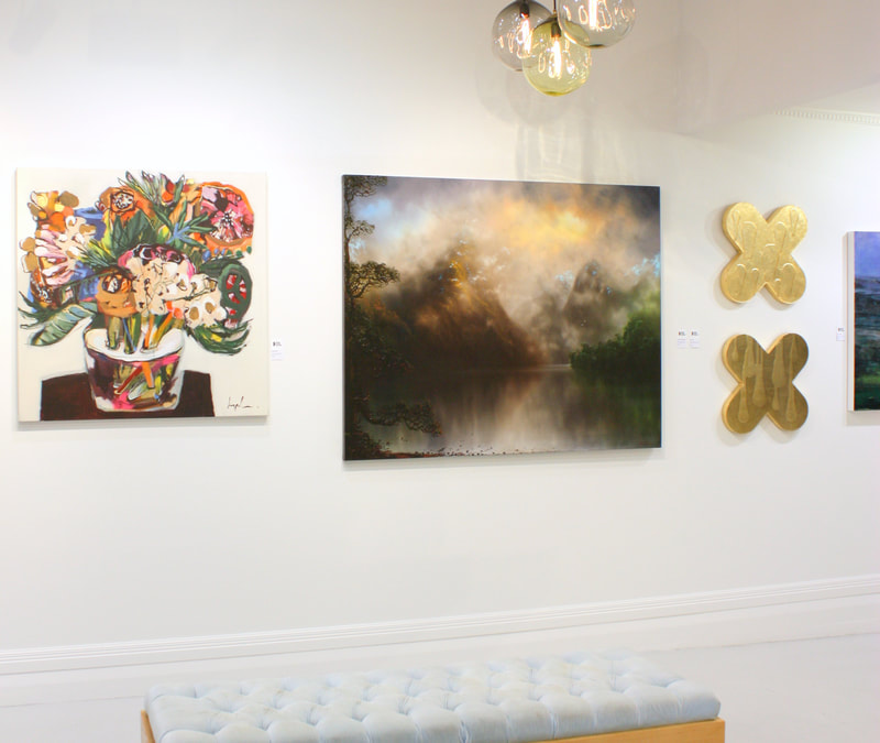 Jamie Stewart Artwork In Situ | Black Door Gallery