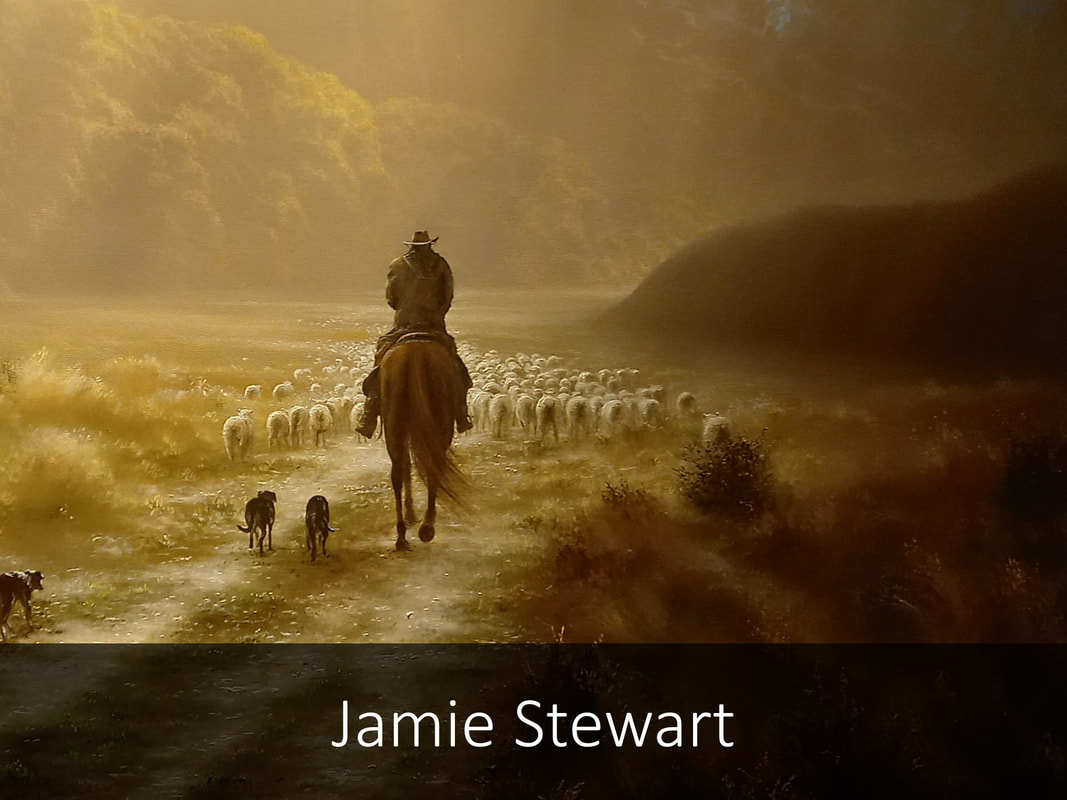 Jamie Stewart Paintings Available at Black Door Gallery | Buy New Zealand ArtPicture