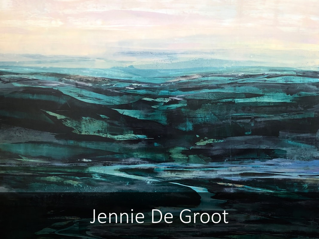 Buy and View work by Jennie De Groot- Landscape Expressive Paining by a New Zealand ArtistPicture