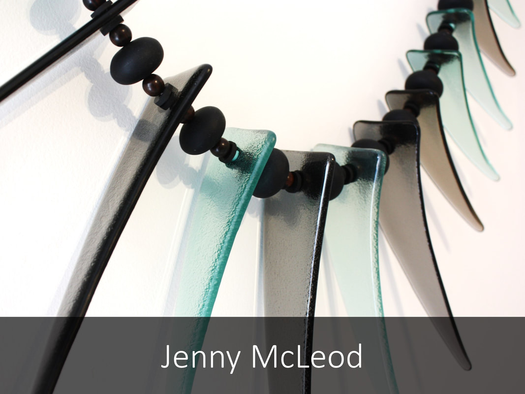 Jenny McLeod Glass Art- Buy New Zealand Glass Artwork- Black Door GalleryPicture