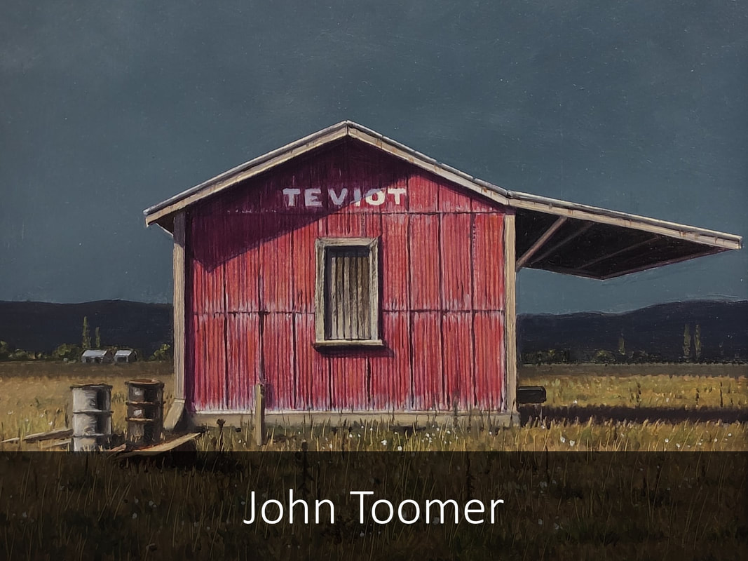 John Toomer Paintings Available at Black Door Gallery | Buy New Zealand ArtPicture