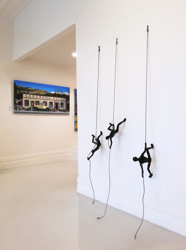 John Wolter, "Climbing Men", In Situ at Black Door Gallery