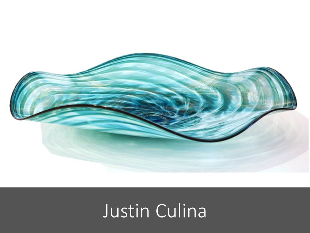 Justin Culina Glass Art- Buy New Zealand Glass Artwork- Black Door GalleryPicture