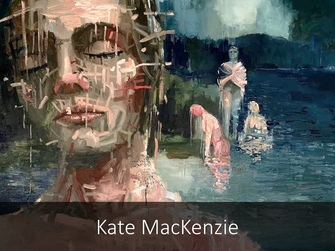 Kate Mackenzie Paintings Available at Black Door Gallery