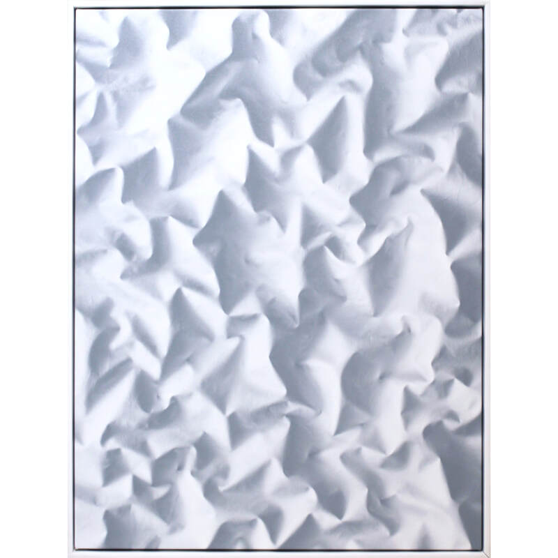 Kaye McGarva, "Deeply Felt", Acrylic on canvas, wooden tray frame, 1035 x 790mm, 2023