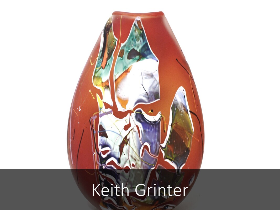 Keith Grinter Glass Art- Buy New Zealand Glass Artwork- Black Door GalleryPicture