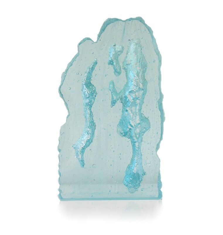 Lee Howes, "Iceberg", Cast Glass, 180 x 300 x 60mm, 2020