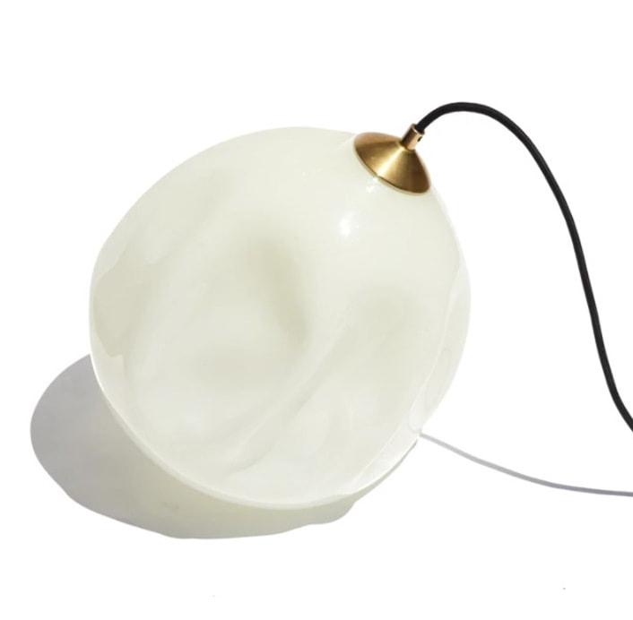Lukeke Design, Deflated Table Lamp | Opaque White