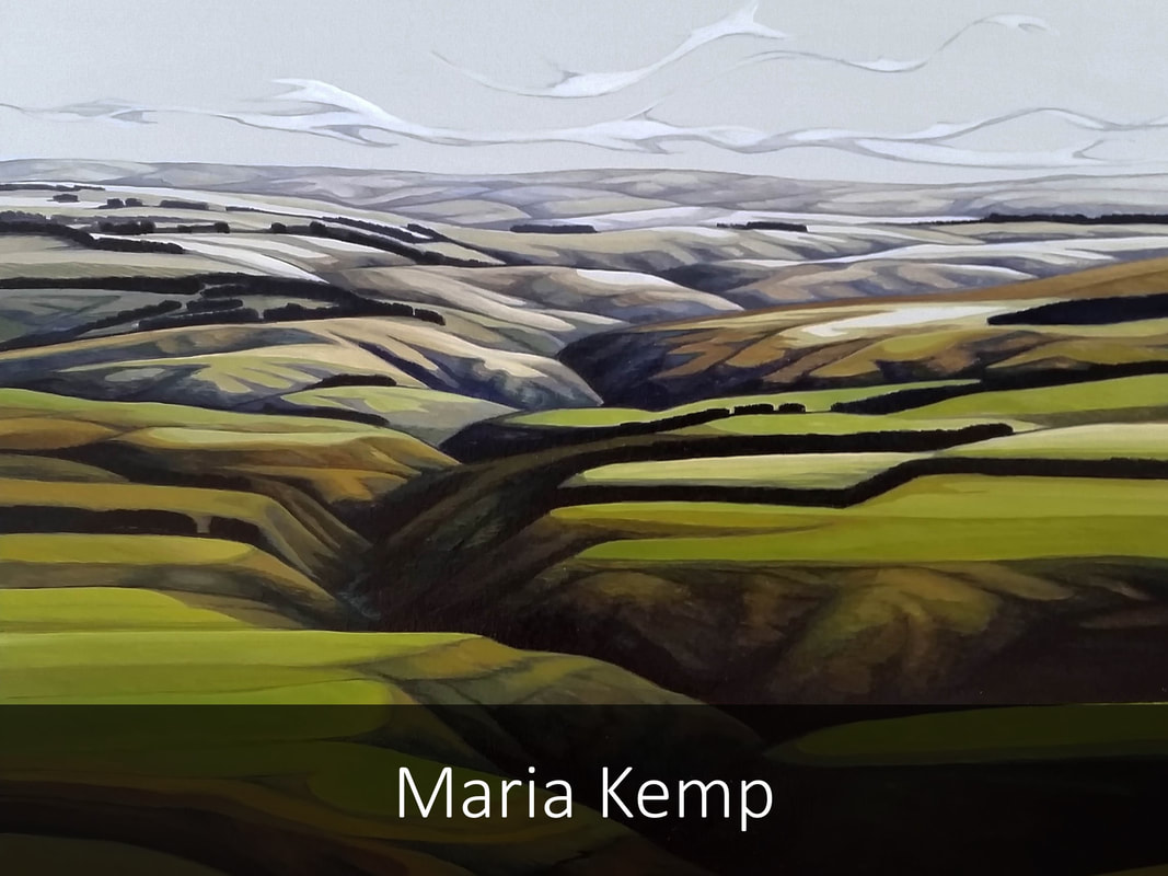 Maria Kemp Paintings Available at Black Door Gallery | Buy New Zealand ArtPicture