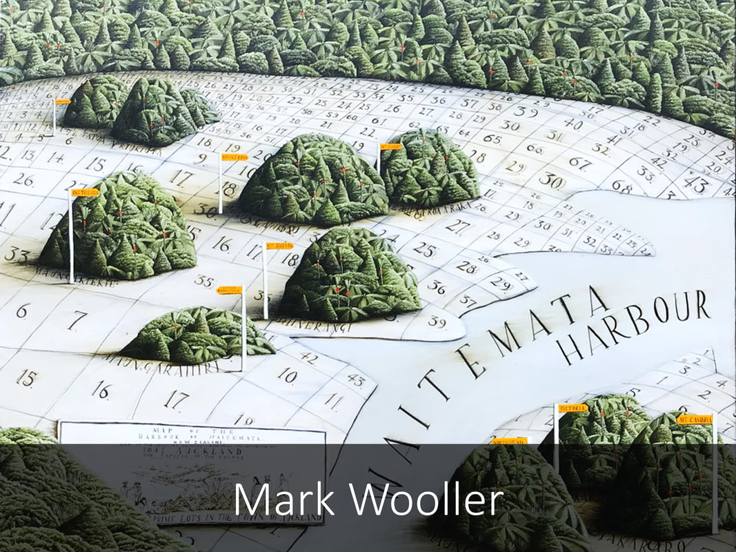 Mark Wooller Paintings Available at Black Door Gallery | Buy New Zealand ArtPicture