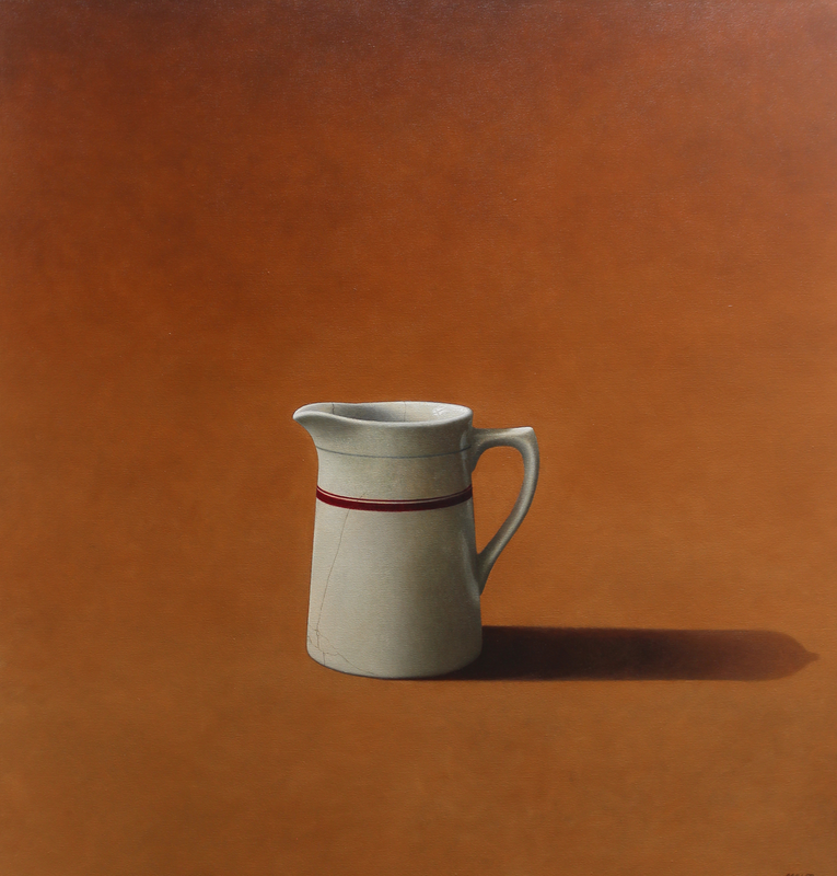 Peter Miller, "Little Milk Jug", Oil on Canvas, 1120 x 1065mm, 2020