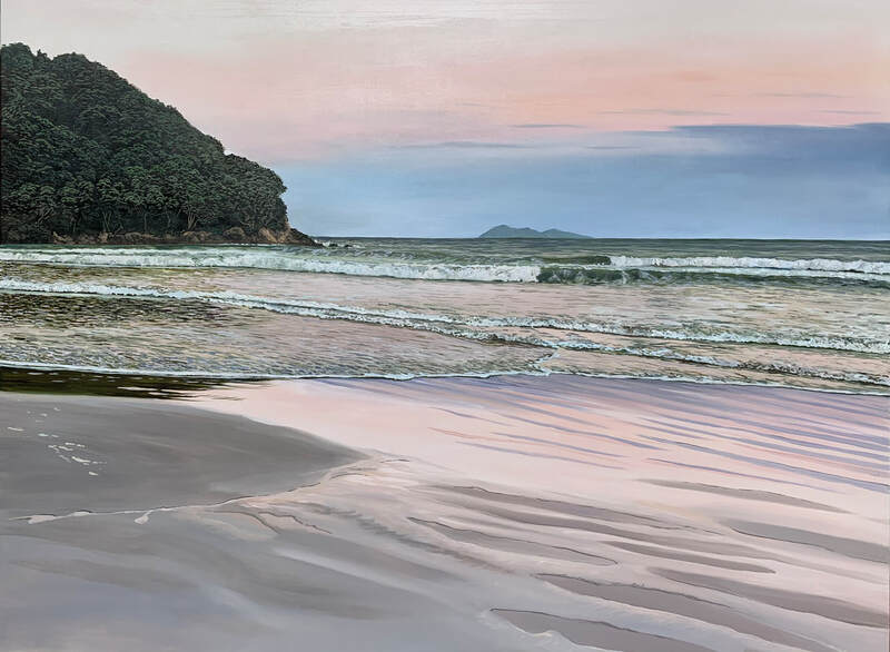 Phil Hanson, "Earth Shadow", Oil on Canvas, 1220 x 910mm, 2021