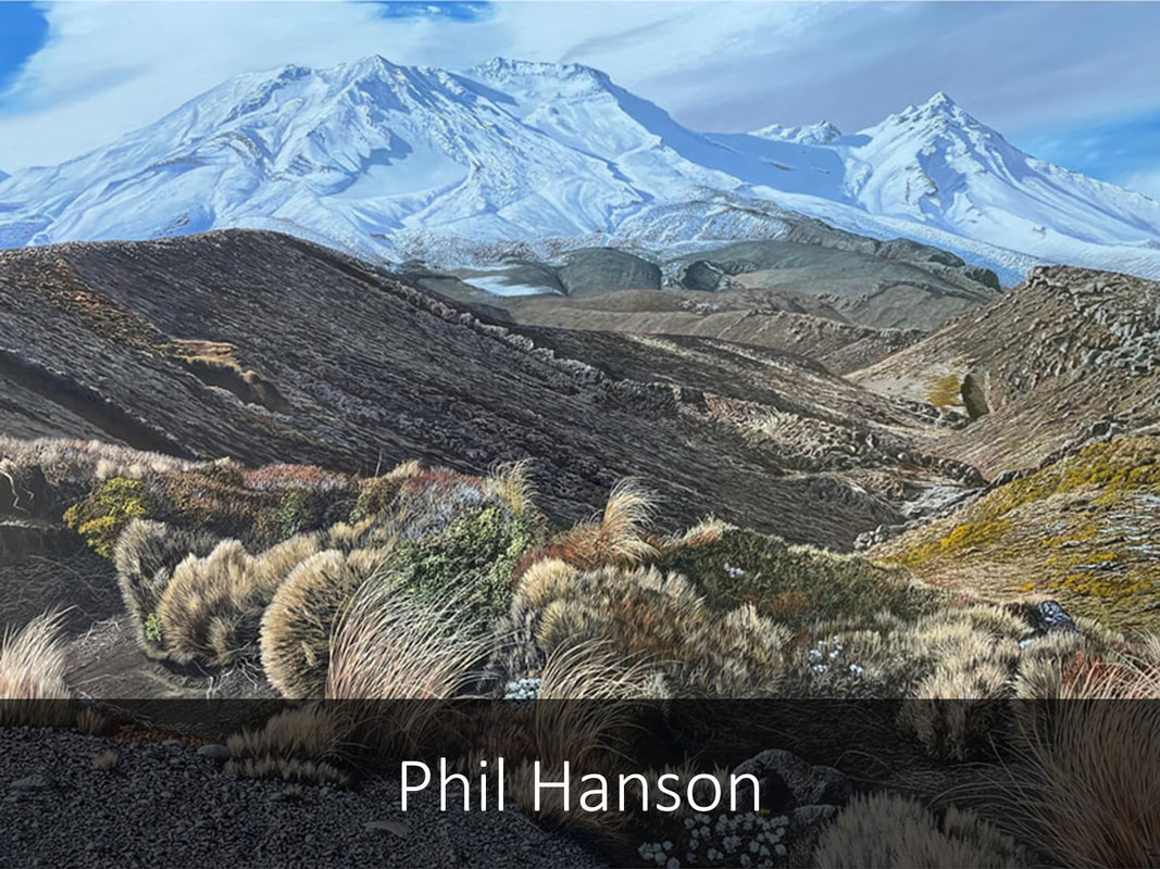 Phil Hanson Paintings Available at Black Door Gallery | Buy New Zealand ArtPicture