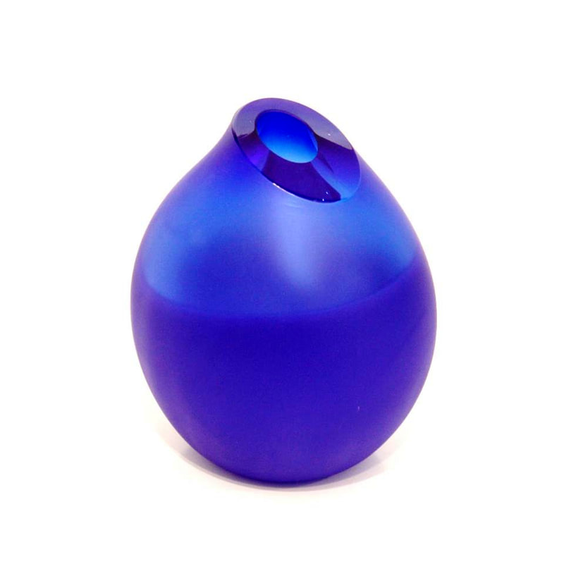 Philip Stokes- "Hot Pocket- Cobalt", Hand Blown Glass, 220mm Height
2023, SOLD