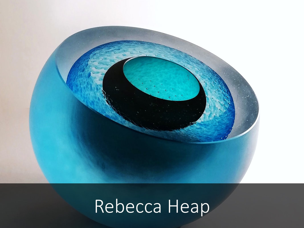 Rebecca Heap Glass Art- Buy New Zealand Glass Artwork- Black Door GalleryPicture