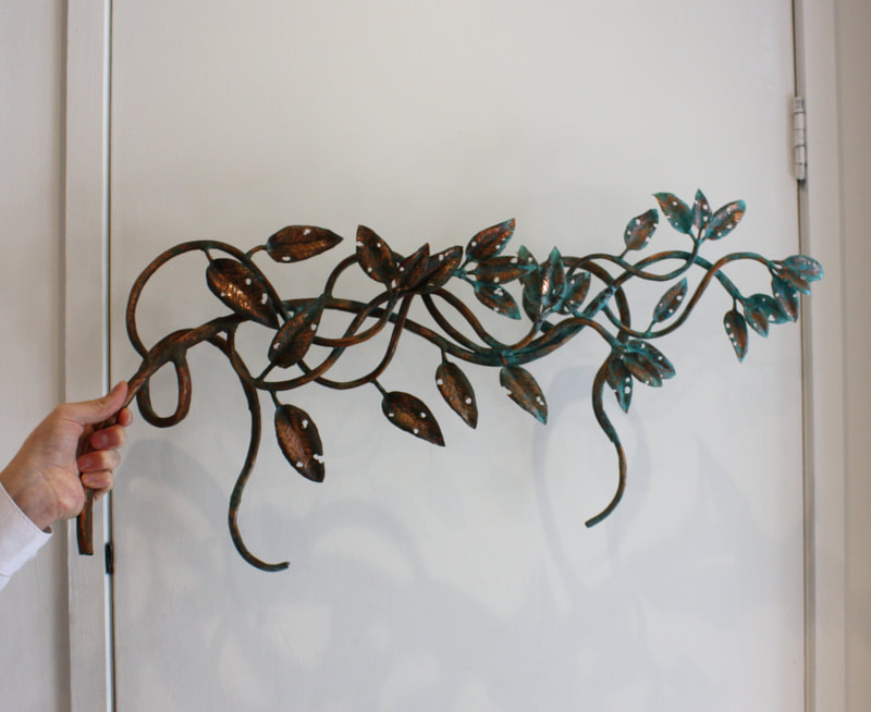 Rudi Buchanan-Strewe Copper Branch In Situ | Black Door Gallery
